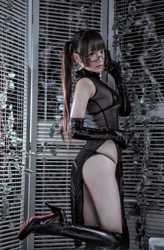 透视旗袍双马尾 - 星野咪兔